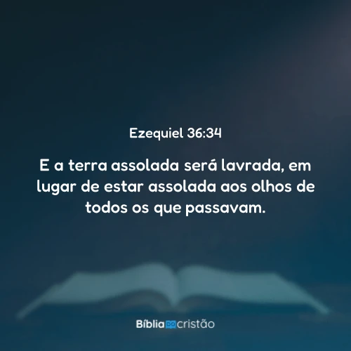 Ezequiel 36:34