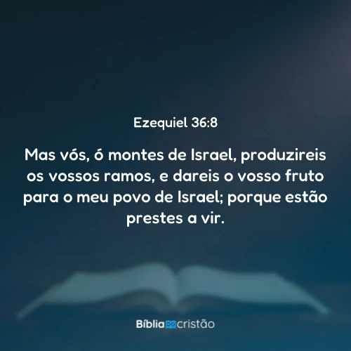 Ezequiel 36:8