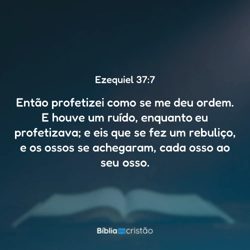 Ezequiel 37:7