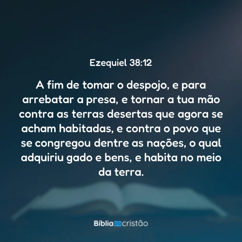 Ezequiel 38:12