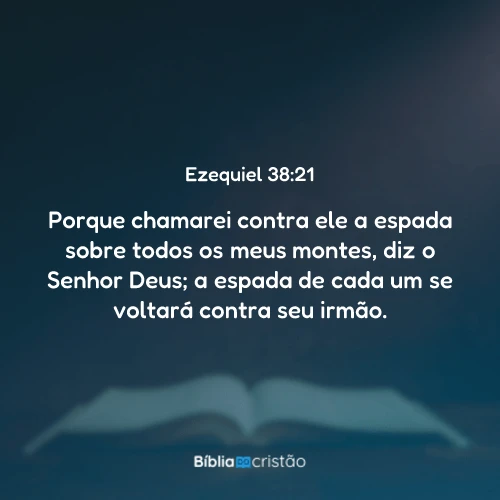Ezequiel 38:21