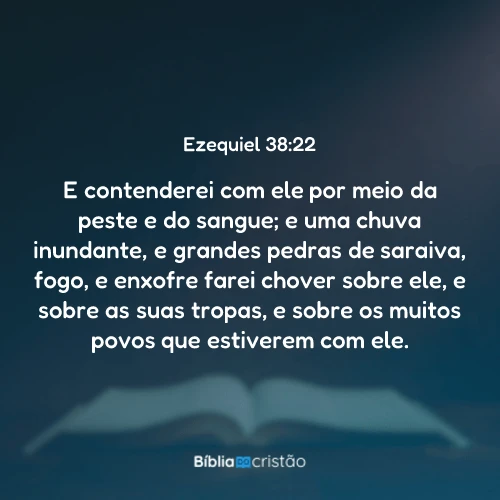 Ezequiel 38:22