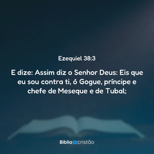 Ezequiel 38:3