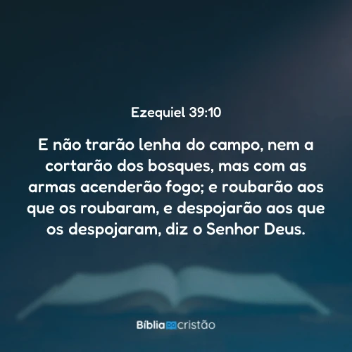 Ezequiel 39:10