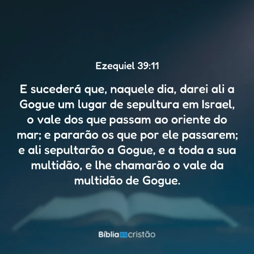Ezequiel 39:11