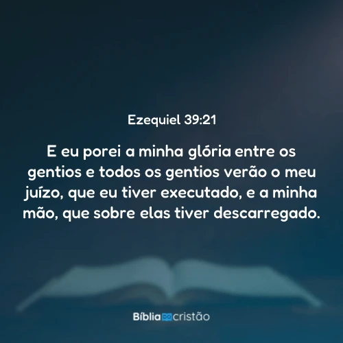 Ezequiel 39:21