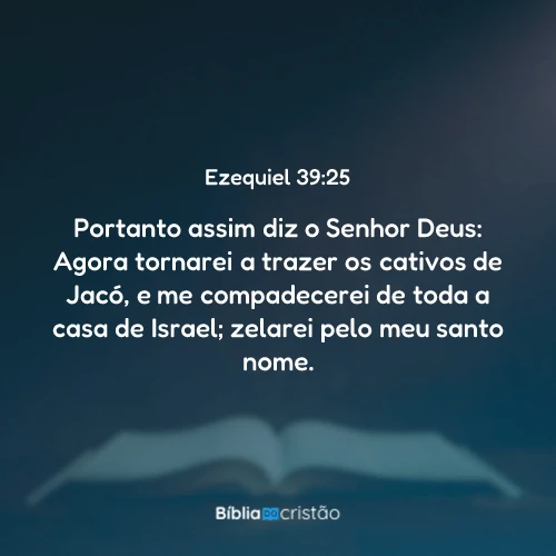 Ezequiel 39:25
