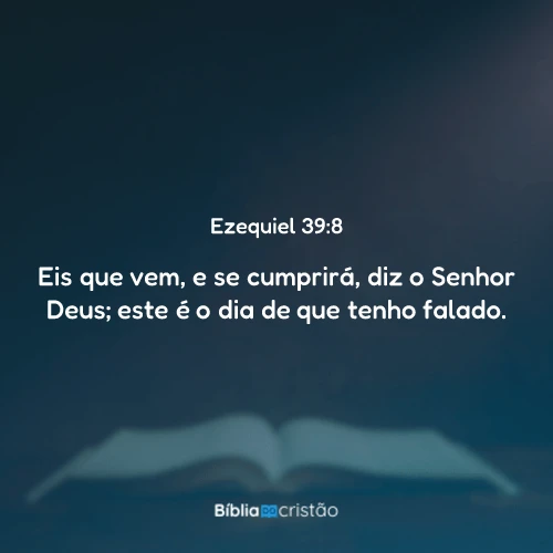 Ezequiel 39:8