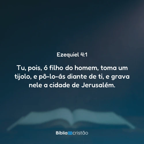 Ezequiel 4:1