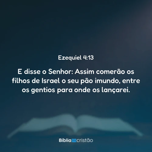 Ezequiel 4:13