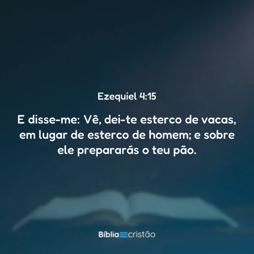 Ezequiel 4:15