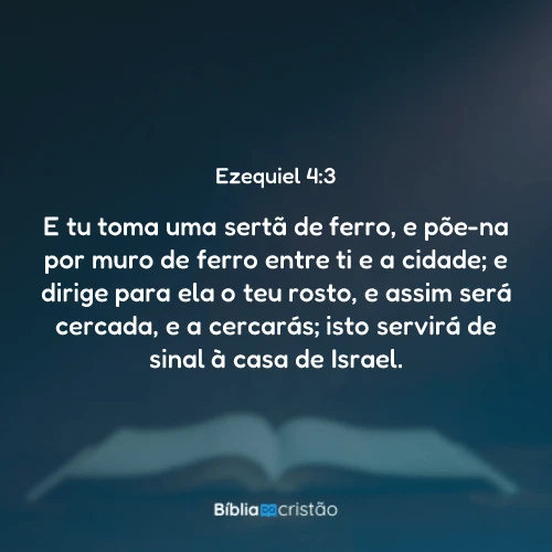 Ezequiel 4:3
