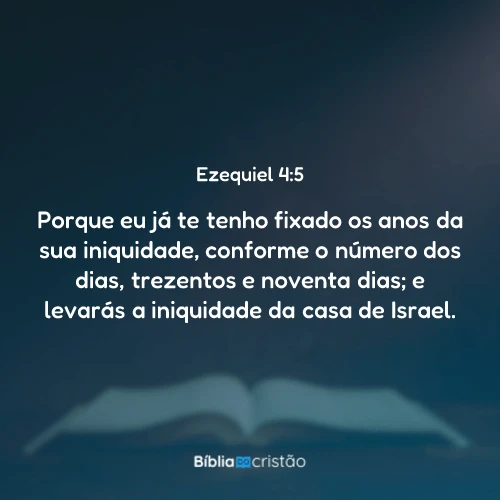 Ezequiel 4:5