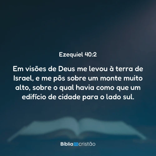 Ezequiel 40:2