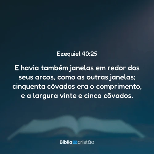 Ezequiel 40:25