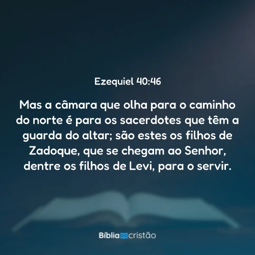 Ezequiel 40:46