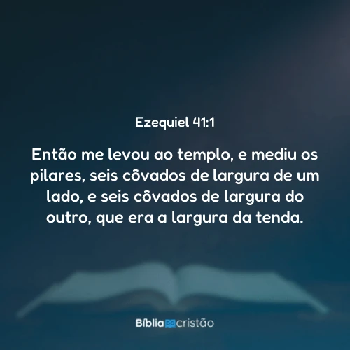 Ezequiel 41:1