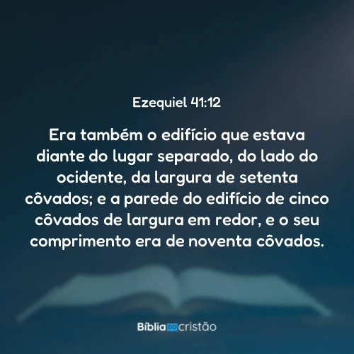 Ezequiel 41:12