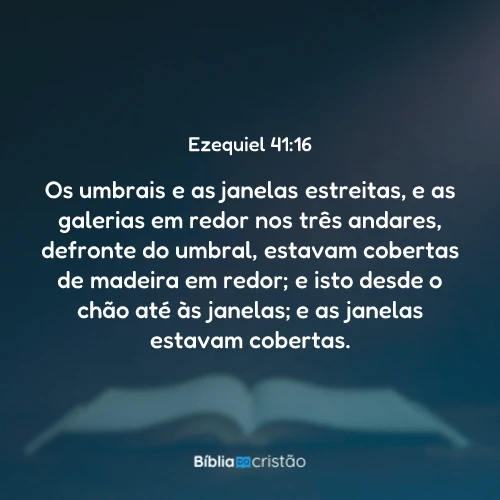 Ezequiel 41:16