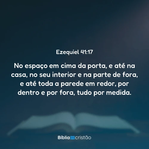 Ezequiel 41:17