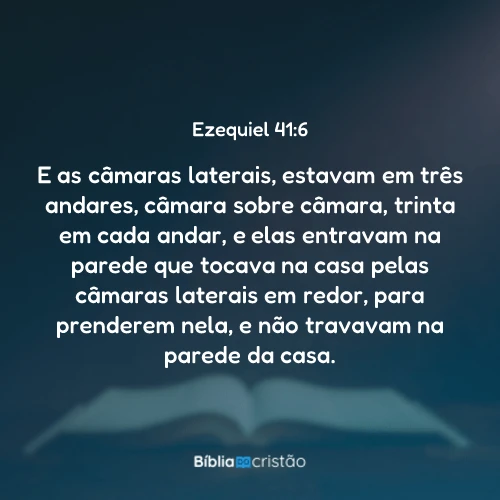Ezequiel 41:6