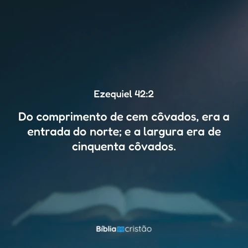 Ezequiel 42:2