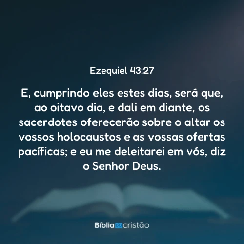 Ezequiel 43:27