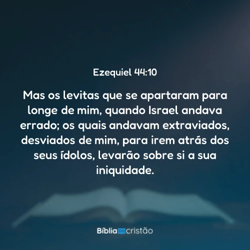 Ezequiel 44:10
