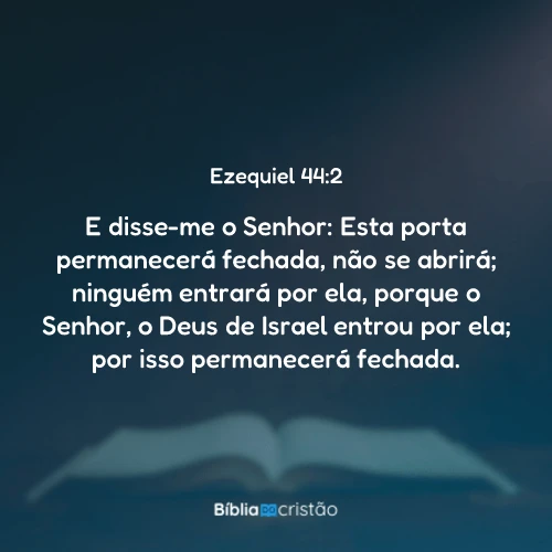 Ezequiel 44:2