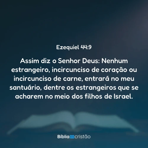Ezequiel 44:9