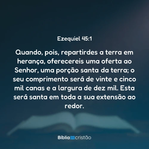 Ezequiel 45:1