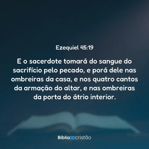 Ezequiel 45:19