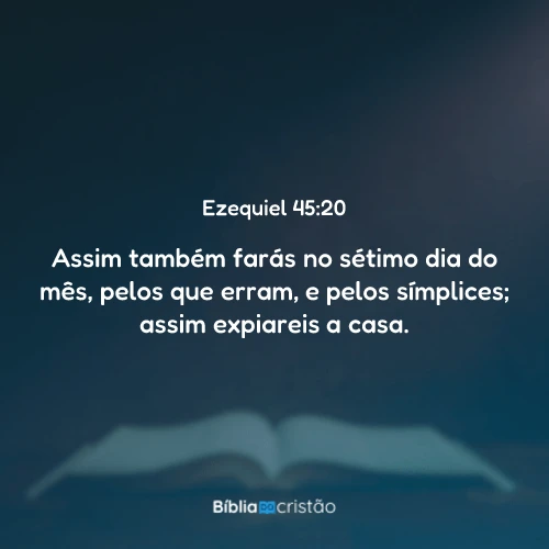 Ezequiel 45:20