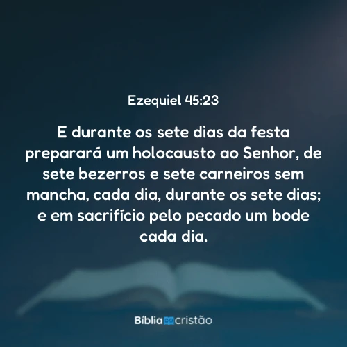 Ezequiel 45:23