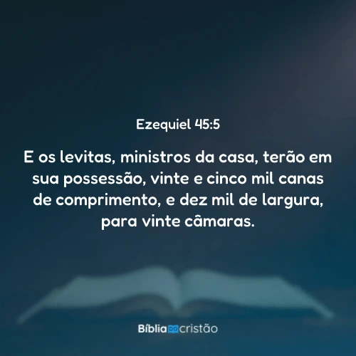 Ezequiel 45:5