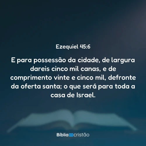 Ezequiel 45:6