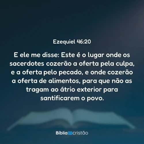 Ezequiel 46:20