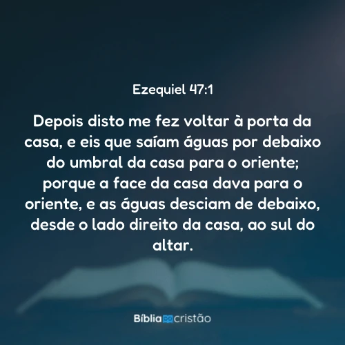 Ezequiel 47:1