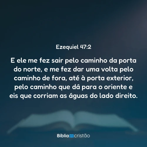 Ezequiel 47:2