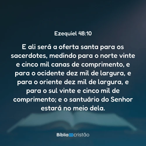 Ezequiel 48:10