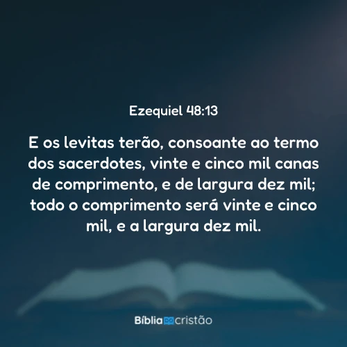 Ezequiel 48:13