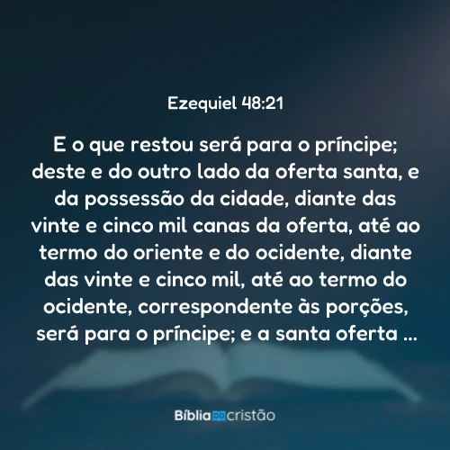 Ezequiel 48:21
