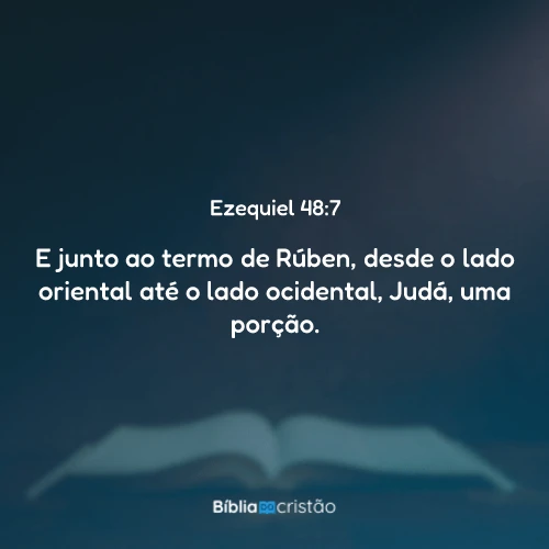 Ezequiel 48:7