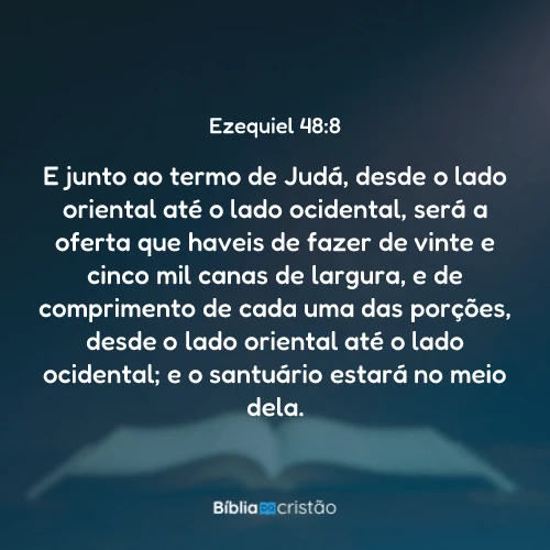 Ezequiel 48:8