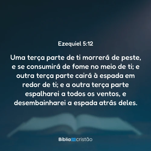 Ezequiel 5:12