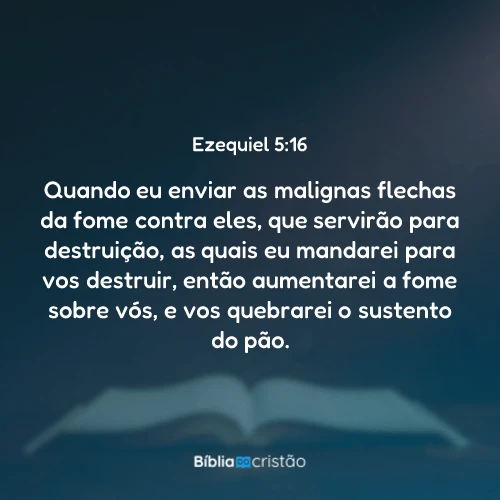 Ezequiel 5:16