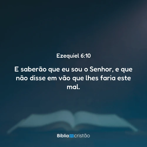 Ezequiel 6:10