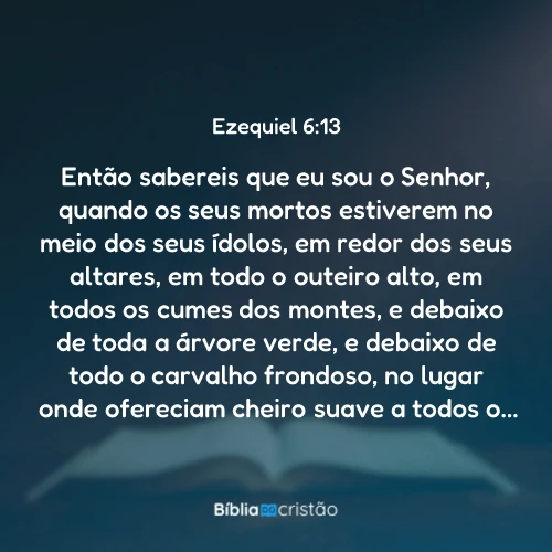Ezequiel 6:13