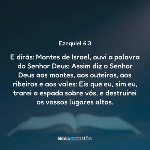 Ezequiel 6:3
