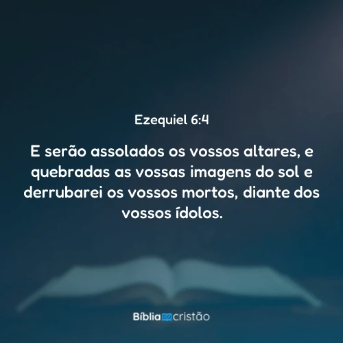 Ezequiel 6:4